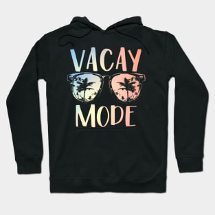 Vacay Mode Retro Vacation Summer Cruise Holiday Vacation Hoodie